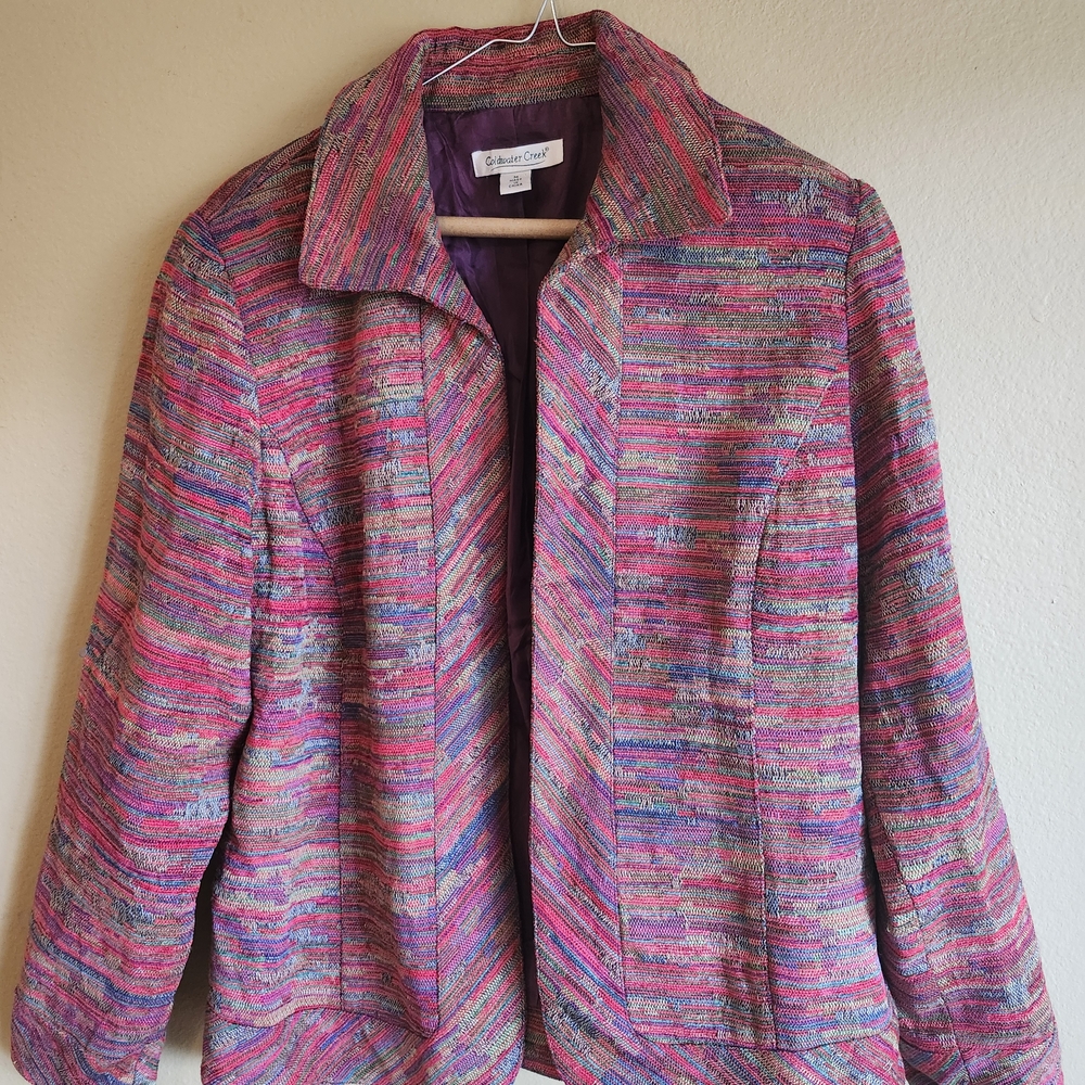 Coldwater Creek Multicolor Women's Blazer
